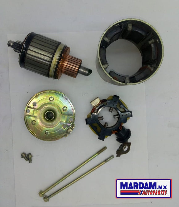 MARCHA  KIT DE REPARACION SISTEMA FORD IMANES CAMPOS ARMADURA Y PORTA CARBON      CODIGO KIT-FORD