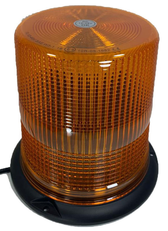 TORRETA MONTACARGAS AMBAR VASO LICUADORA  12V 24V  30 LED    CODIGO TOR-LED707835DX