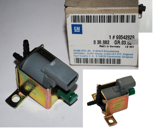 VALVULA DE CONTROL DE AIRE CHEVROLET CHEVY CORSA OPEL1.6L    CODIGO 90542828