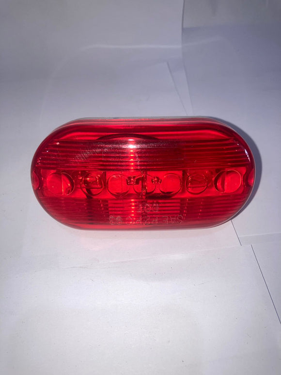 PLAFON P-46 HELLA OVALADO ROJO XXX     CODIGO 60026