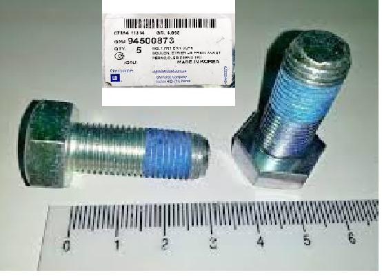 PERNO CHEVROLET  CALIPER SPARK DELANTERO      CODIGO 94500873