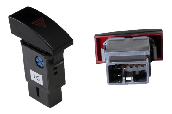 SWITCH HAZARD CHEVROLET OPTRA  8TERMINALES    07/10  CODIGO  96551008