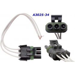 ARNES CHEVROLET SENSOR MAP 3 CABLES  TBI GRIS  A3025-34      CODIGO A3025-34