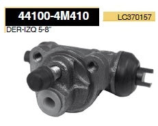 CILINDRO RUEDA NISSAN VERSA S SENTRA L4 1.8L 02/05   CODIGO 44100-4M410-ASIA
