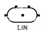 ALTERNADOR MITSUBISHI HONDA CIVIC HR-V ACURA 12/15 12V  95A   LESTER 11537        CODIGO L-11537