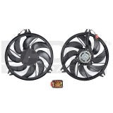 MOTOVENTILADOR PEUGEOT 206 MOTOR 8 ASPAS  18-133       CODIGO 42418