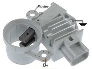 REGULADOR ALTERNADOR FORD 6G GRIS TAPA VERDE  TADITEL  F602        CODIGO 31034