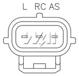 REGULADOR ALTERNADOR FORD VISTEON NEGRO  F611  MONDEO FOCUS         CODIGO 31229