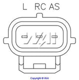 REGULADOR ALTERNADOR FORD VISTEON NEGRO  F613  TRANSIT VAN DIESEL 12V      CODIGO 31231