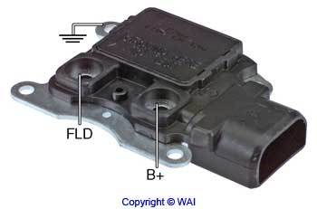 REGULADOR ALTERNADOR FORD 2G NEGRO SIN PORTA CARBON  35-202  F784       CODIGO 31203