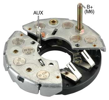 PORTA DIODO ALTERNADOR   BOSCH CHEVY LUV  85A 8 DIODOS    114mm  IBR347  9120060020      CODIGO 3141000
