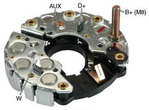 PORTA DIODO ALTERNADOR   BOSCH VW GOLF JETA AUDI A3  FORD 120MM 12V  90A  IBR350 1127320701      CODIGO 26303