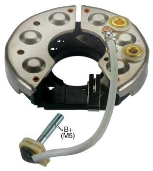 PORTA DIODO ALTERNADOR   BOSCH VW SEDAN ALTERNADOR 88MM  12V IBR594  F000LD1259      CODIGO 26316