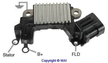 REGULADOR ALTERNADOR HITACHI NISSAN SENTRA ALTIMA PATHFINDER  P/UP    IH767        CODIGO 31683