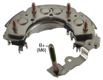 PORTA DIODO ALTERNADOR   HITACHI NISSAN SENTRA MAXIMA 113MM 12V 70A IHR717        CODIGO 26255