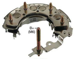 PORTA DIODO ALTERNADOR   HITACHI NISSAN MAXIMA SENTRA DODGE JEEP 113MM 12V 70A-90A IHR718       CODIGO 3154801