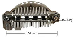 PORTA DIODO ALTERNADOR   MITSUBISHI FORD VILLAGER NISSAN QUEST 100MM 12V 85A-125A  IMR10058         CODIGO 26225