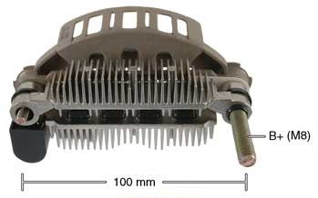 PORTA DIODO ALTERNADOR   MITSUBISHI NISSAN FORD MAZDA 110A  08/14  WAI IMR10060     CODIGO IMR10060