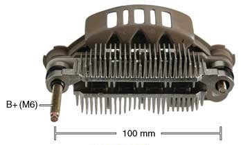 PORTA DIODO ALTERNADOR   MITSUBISHI CHRYSLER DODGE 100MM 12V 130A  IMR10090        CODIGO 40775