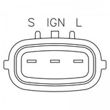 REGULADOR ALTERNADOR DENSO TOYOTA CAMRY MAZDA  IN441        CODIGO 31685