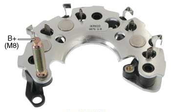PORTA DIODO ALTERNADOR   MARELLI FIAT PALIO  111MM 12V  IXR633       CODIGO 26501