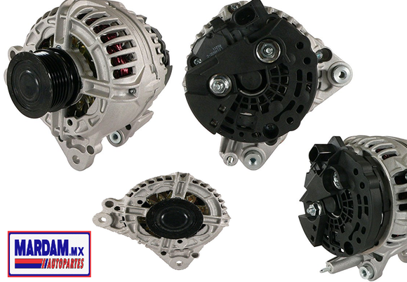 ALTERNADOR BOSCH VW JETTA  BEETLE PASSAT AUDI A3 A4  10/15 140A 12V CW   OEM 0124525103  LESTER 11460     GENERICO     CODIGO L-11460