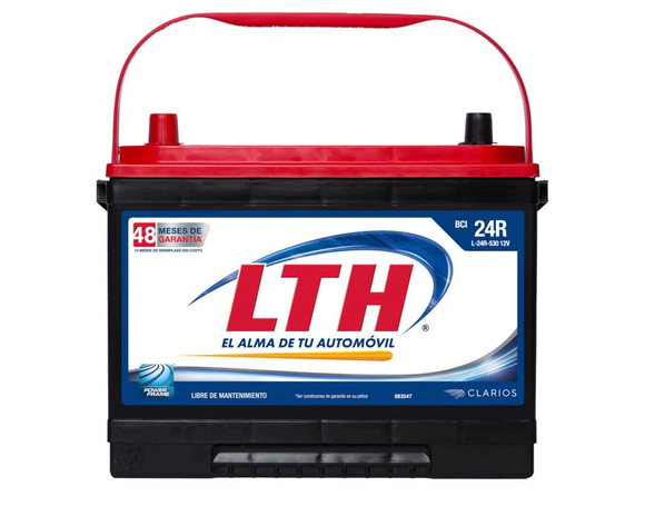 BATERIA A CAMBIO TOYOTA  YARIS TUNDRA TACOMA HILUX CAMRY NISSAN FRONTIER 11/14   L-24R-530   LTH   CODIGO L-24R-530