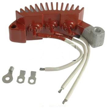 PORTA DIODO ALTERNADOR   LEECE NEVILLE 43MM 12V LR97085 160A (-)        CODIGO 26170