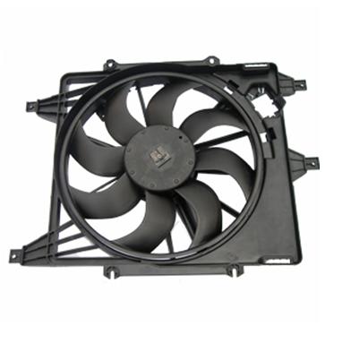 MOTOVENTILADOR NISSAN PLATINA RENAULT CLIO KANGOO C/A 8 ASPAS  COMPLETO    CODIGO 42407
