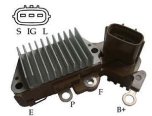 REGULADOR ALTERNADOR DENSO TOYOTA DIESEL FORD  24V IR/IF   IN460       CODIGO 3313019