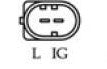 ALTERNADOR BOSCH BMW SERIES 540i 740i X5 L4  LAND ROVER  00/08 150A 12V CW  LESTER 13815     CODIGO 1381500