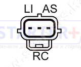 REGULADOR ALTERNADOR MITSUBISHI FORD CHEVROLET MAZDA 09/11 TRANSPO  IM622        CODIGO RIM-622