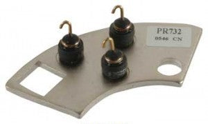 PORTA DIODO ALTERNADOR   PRESTOLITE PR732 24V CATERPILLAR (+) PR-732      CODIGO 26153