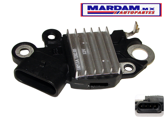 REGULADOR ALTERNADOR DELCO 28SI 14V  10527282  CONECTOR 4 TERMINALES  CODIGO R10527282