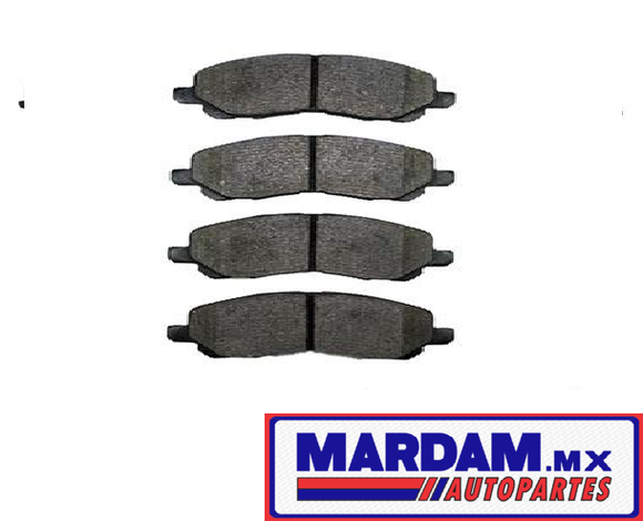 BALATAS MITSUBISHI  LANCER  OUTLANDER ECLIPSE CHRYSLER DELANTERA  00/14  SPC-7741-Z  CODIGO  SPC-7741-Z