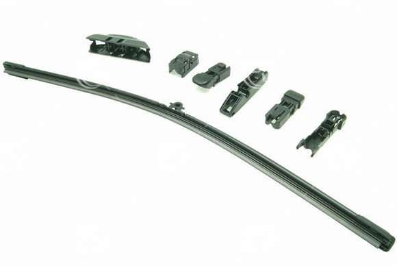 PLUMA LIMPIAPARABRISAS 19  UNIVERSAL  HELLA  LIMP  19  9XW19S CURVA ADAPTADORES     CODIGO 765191