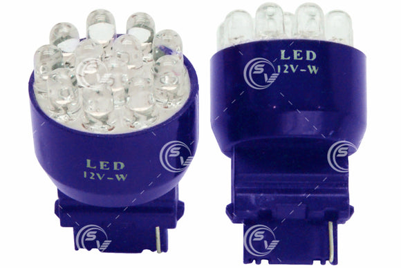 FOCO 3156 12V LED AZUL BLISTER 2 PIEZAS      CODIGO 17093