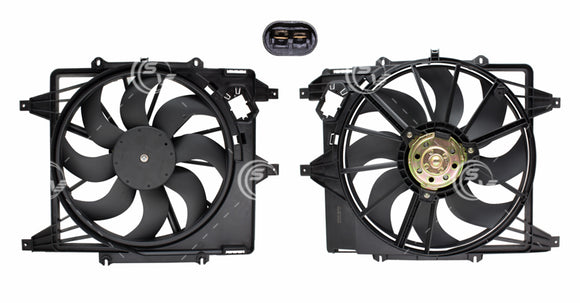 MOTOVENTILADOR NISSAN PLATINA RENAULT CLIO C/A 8 ASPAS 01/08  21485-00QAB COMPLETO    CODIGO 42415