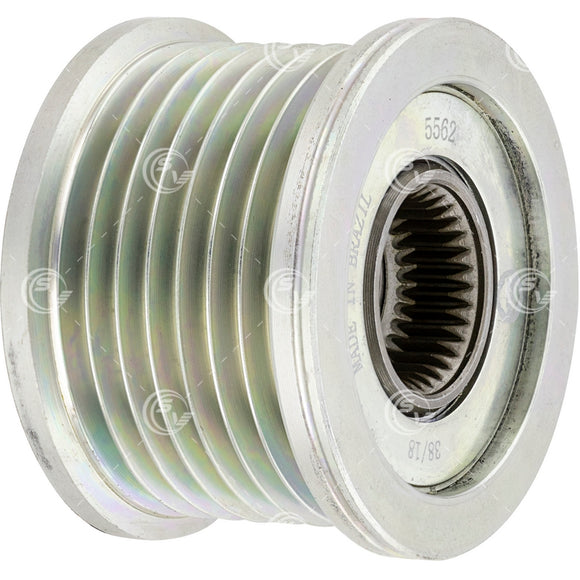 POLEA ALTERNADOR DE CLUTCH 7 RANURAS ZEN 5562 VALEO NISSAN XTRAIL RENAULT MAGANE TRAFIC LAGUNA GM TRAX CRUZE 24-94276   CODIGO P5562