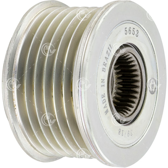 POLEA ALTERNADOR DE CLUTCH 6 RANURAS ZEN 5653 VALEO NISSAN SENTRA VERSA 13/18 24-94300    CODIGO P5653