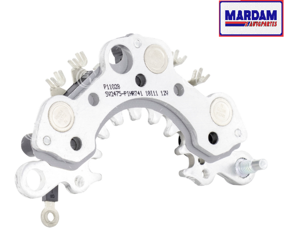 PORTA DIODO ALTERNADOR   HITACHI NISSAN KIA SPORTAGE SPECTRA RIO 02/07 12V 80A IHR741   CODIGO 265984