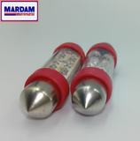 FOCO FUSIBLE LUZ INTERIOR 8 LEDS  MEDIANO ROJO      CODIGO 17124