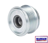 POLEA ALTERNADOR DE CLUTCH 6 RANURAS BOSCH AUDI A4  SEAT TOLEDO LEON L4 1.6L 1.8L 2.0L CODIGO 24-91274
