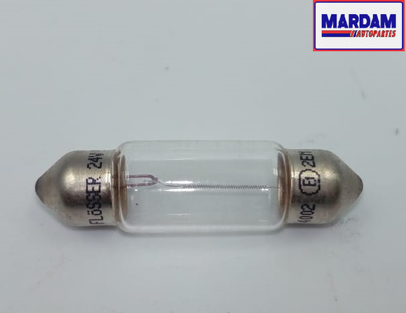 FOCO FUSIBLE LUZ INTERIOR MEDIANO 24V 5W  4002      CODIGO 17305