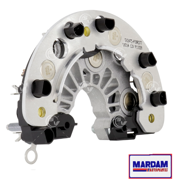 PORTA DIODO ALTERNADOR   BOSCH CHEVROLET CHEVROLET AVALANCHE SILVERADO SIERRA 150A  IBR277   CODIGO 265025