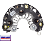 PORTA DIODO ALTERNADOR   BOSCH CHRYSLER DODGE DURANGO RAM1500 2500 3500 JEEP CHEROKEE 12V 136A IBR225   CODIGO 262598