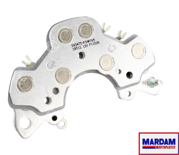 PORTA DIODO ALTERNADOR   HITACHI NISSAN NISSAN ARMADA PATHFINDER TITAN INFINITI  130A IHR765   CODIGO 262986