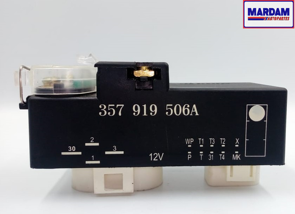 RELEVADOR 14 TERMINALES CONTROL VW  GOLF JETTA A3 A/A  1 DIODO  RY437   357919506A        CODIGO 32214