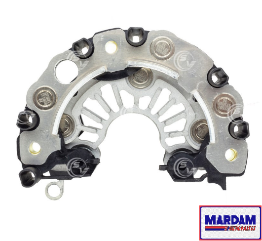 PORTA DIODO ALTERNADOR   BOSCH CHRYSLER DODGE RAM 2500 3500 4000 06/10 12V 136A IBR256   CODIGO 261985