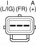 REGULADOR ALTERNADOR FORD 6G GRIS TAPA VERDE  TADITEL  F602        CODIGO 31034